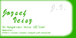 jozsef veisz business card